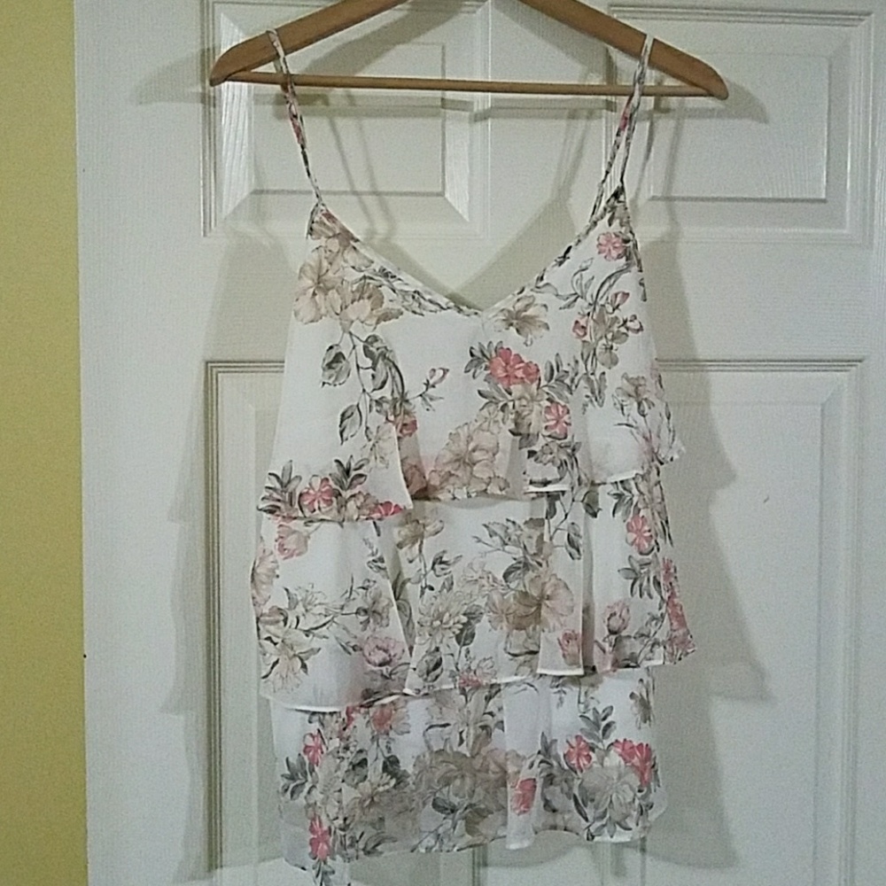 NEW Bobeau floral tank top